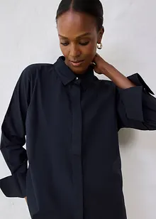 Blouse met zijde, bonprix