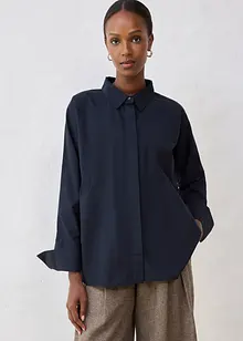 Blouse met zijde, bonprix