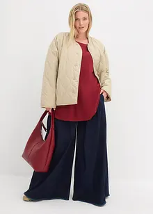 Longsleeve van een katoen/viscose-mengsel, bonprix