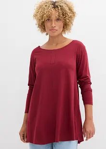 Longsleeve van een katoen/viscose-mengsel, bonprix