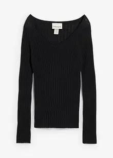 Fijn gebreide trui van merinowol, bonprix