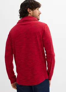 Longsleeve met sjaalkraag, bonprix