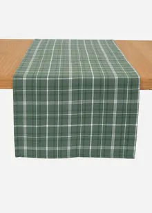 Tafelloper van biologisch katoen met een ruitmotief, bonprix