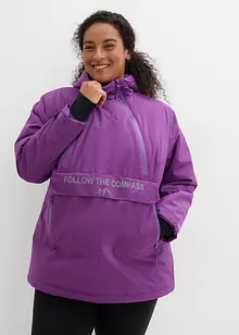 Outdoor jas met fleece voering, waterdicht, bonprix