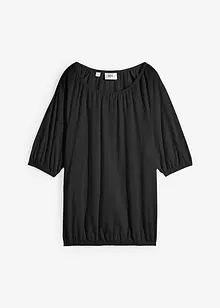 Shirt van biologisch katoen, korte mouw, bonprix