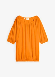 Shirt van biologisch katoen, korte mouw, bonprix