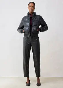 Leren jas van lamsnappa, bonprix