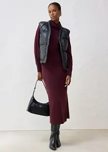 Leren bodywarmer van lamsnappa, bonprix