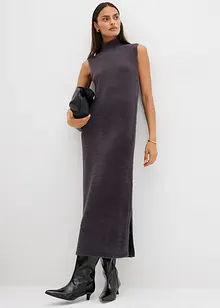 Gebreide jurk in een viscosemix, bonprix