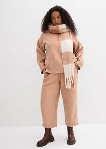Oversized fleece trui, bonprix