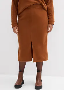 Midirok van polar fleece, bonprix