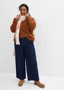 Fleece trui, bonprix