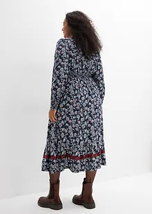 Maxi jurk van soepele viscose, bonprix