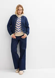 Trui met structuurstrepen, bonprix