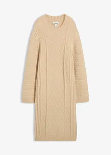 Gebreide midi jurk, bonprix