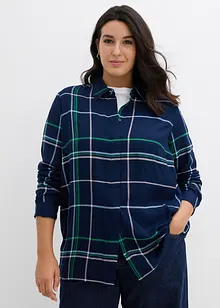 Lange blouse van soepele viscose, bonprix