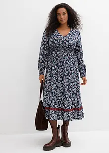 Maxi jurk van soepele viscose, bonprix