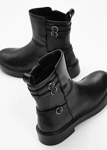 Boots van leer, bonprix