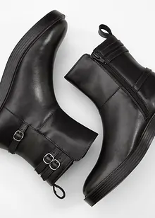 Boots van leer, bonprix