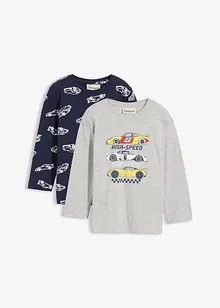 Longsleeve met biologisch katoen (set van 2), bonprix
