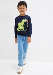 Fijngebreide trui van katoen, bonprix