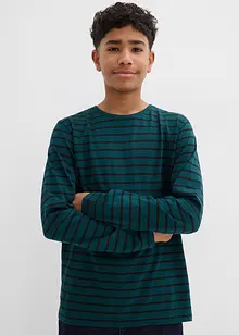 Longsleeve van biologisch katoen (set van 2), bonprix