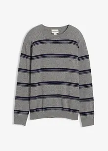 Fijngebreide trui van recyclebaar katoen, bonprix