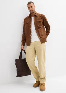 Corduroy overhemd met katoen, bonprix