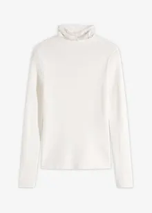 Geribde trui in een soepele viscosemix, bonprix