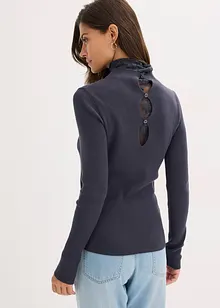 Geribde trui in een soepele viscosemix, bonprix