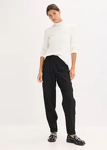 Geribde trui in een soepele viscosemix, bonprix