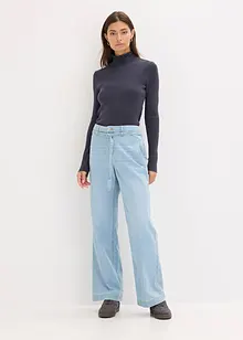 Geribde trui in een soepele viscosemix, bonprix