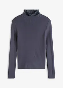 Geribde trui in een soepele viscosemix, bonprix