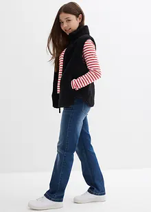 Straight jeans mid waist, bonprix