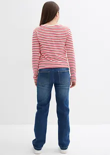 Straight jeans mid waist, bonprix