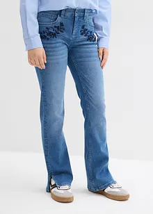 Bootcut jeans, mid waist, bonprix