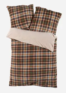 Dekbedovertrek  Cashmere Touch met ruitpatroon, bonprix