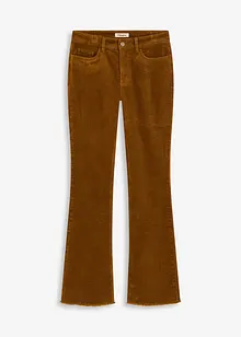 Flared broek van corduroy, bonprix