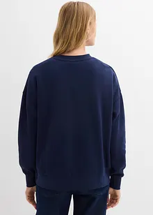Oversized sweater van biologisch katoen, bonprix