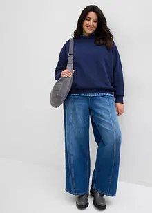 Oversized sweater van biologisch katoen, bonprix