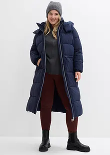 Lange gewatteerde jas, waterafstotend, bonprix