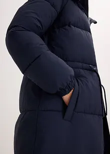 Lange gewatteerde jas, waterafstotend, bonprix