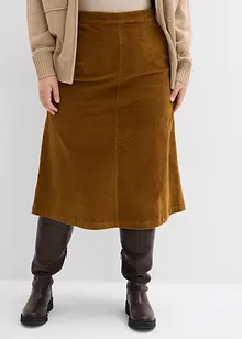 Corduroy midirok, bonprix