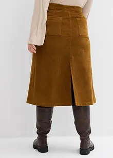 Corduroy midirok, bonprix