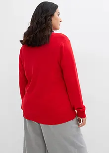 Lang vest in een zachte viscosemix, bonprix