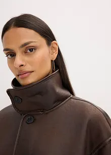 Imitatie lammy coat, bonprix