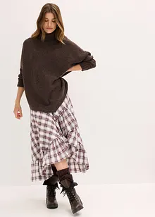 Oversized poncho trui, bonprix