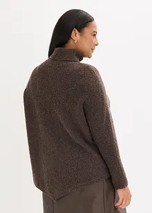 Oversized poncho trui, bonprix