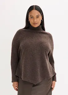 Oversized poncho trui, bonprix