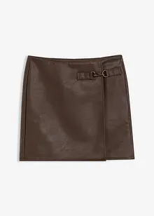 Imitatieleren rok, bonprix